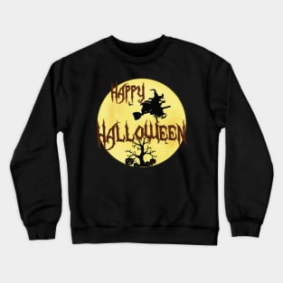 Happy Halloween design Crewneck Sweatshirt